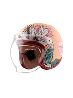 AXOR Retro Jet Open Face Helmet, a stylish and classic open-face helmet offering great comfort and protection, designed with a retro look for urban riders, featuring a lightweight build and excellent ventilation.