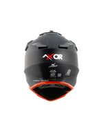 xor X-Cross Single Color Motocross Helmet without Visor, designed for off-road enthusiasts, offering a lightweight, durable shell with advanced safety features and a bold, minimalistic style