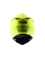 xor X-Cross Single Color Motocross Helmet without Visor, designed for off-road enthusiasts, offering a lightweight, durable shell with advanced safety features and a bold, minimalistic style