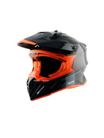 xor X-Cross Single Color Motocross Helmet without Visor, designed for off-road enthusiasts, offering a lightweight, durable shell with advanced safety features and a bold, minimalistic style