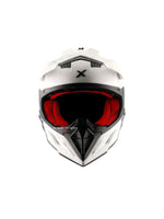 xor X-Cross Single Color Motocross Helmet without Visor, designed for off-road enthusiasts, offering a lightweight, durable shell with advanced safety features and a bold, minimalistic style