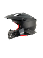 xor X-Cross Single Color Motocross Helmet without Visor, designed for off-road enthusiasts, offering a lightweight, durable shell with advanced safety features and a bold, minimalistic style
