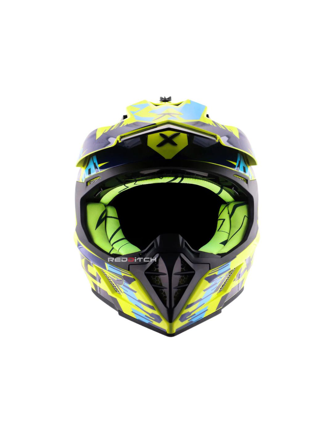 Axor X-Cross X1 Motocross Helmet without Visor, designed for off-road enthusiasts, offering a lightweight, durable shell with advanced safety features and exceptional ventilation for optimal performance during intense rides