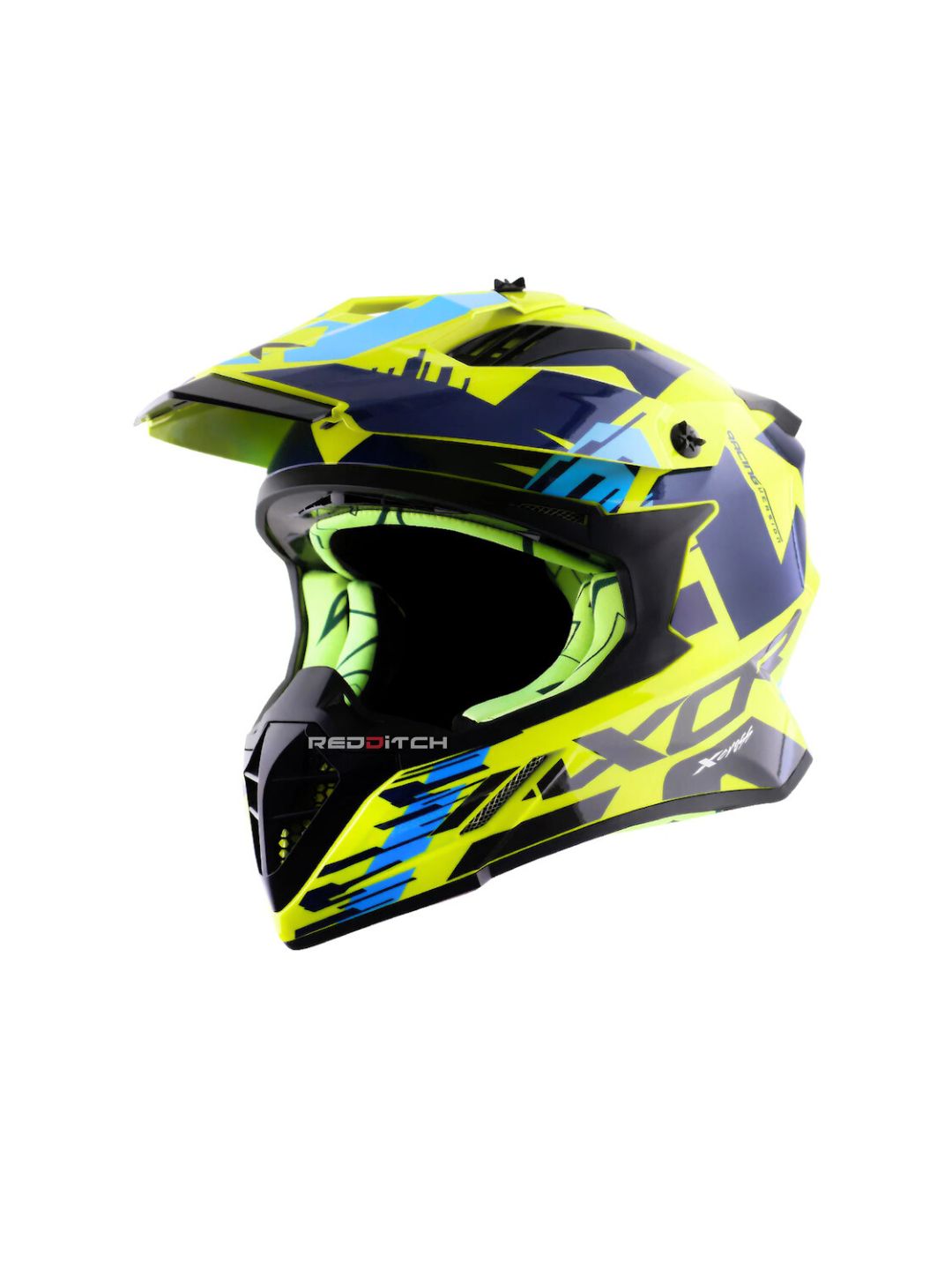 Axor X-Cross X1 Motocross Helmet without Visor, designed for off-road enthusiasts, offering a lightweight, durable shell with advanced safety features and exceptional ventilation for optimal performance during intense rides