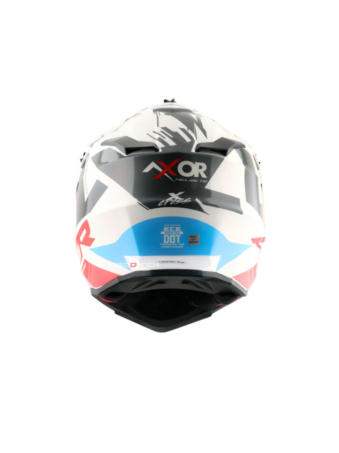 Axor X-Cross X1 Motocross Helmet without Visor, designed for off-road enthusiasts, offering a lightweight, durable shell with advanced safety features and exceptional ventilation for optimal performance during intense rides