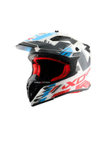 Axor X-Cross X1 Motocross Helmet without Visor, designed for off-road enthusiasts, offering a lightweight, durable shell with advanced safety features and exceptional ventilation for optimal performance during intense rides