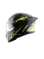 Axor Apex Roadtrip, a versatile motorcycle helmet designed for long rides, featuring stylish road-themed graphics, advanced safety features, superior ventilation, and all-day riding comfort.