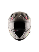 Axor Apex Roadtrip, a versatile motorcycle helmet designed for long rides, featuring stylish road-themed graphics, advanced safety features, superior ventilation, and all-day riding comfort.