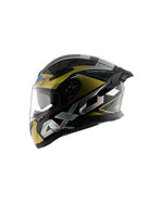 Axor Apex Chrometech Motorcycle Helmet with a striking chrome finish, advanced safety features, and aerodynamic design for enhanced protection and style