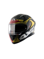 Axor Apex Chrometech Motorcycle Helmet with a striking chrome finish, advanced safety features, and aerodynamic design for enhanced protection and style