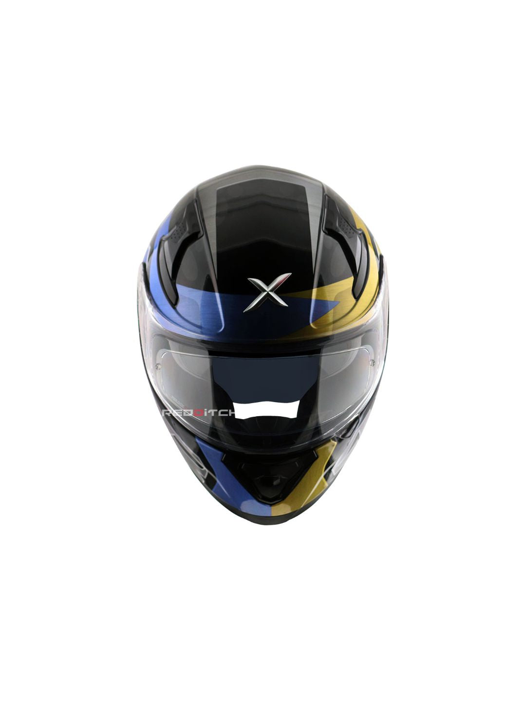 Axor Apex Chrometech Motorcycle Helmet with a striking chrome finish, advanced safety features, and aerodynamic design for enhanced protection and style