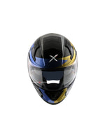 Axor Apex Chrometech Motorcycle Helmet with a striking chrome finish, advanced safety features, and aerodynamic design for enhanced protection and style