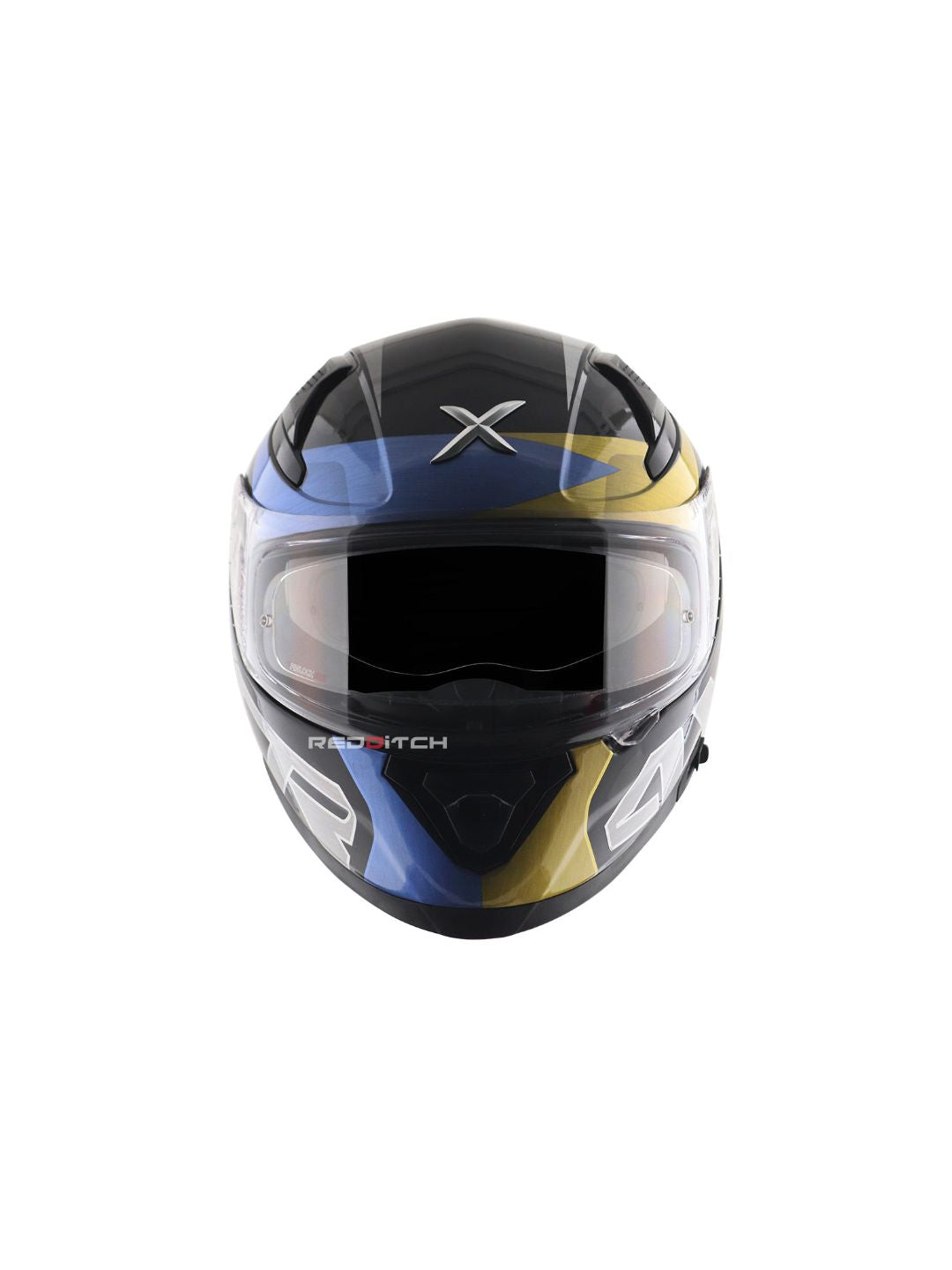 Axor Apex Chrometech Motorcycle Helmet with a striking chrome finish, advanced safety features, and aerodynamic design for enhanced protection and style