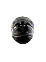 Axor Apex Chrometech Motorcycle Helmet with a striking chrome finish, advanced safety features, and aerodynamic design for enhanced protection and style