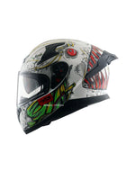 Axor Apex SeaDevil, a high-performance motorcycle helmet featuring a bold, ocean-inspired design, advanced safety features, and excellent ventilation, providing superior protection and style for riders.