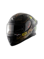 Axor Apex SeaDevil, a high-performance motorcycle helmet featuring a bold, ocean-inspired design, advanced safety features, and excellent ventilation, providing superior protection and style for riders.