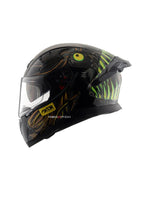 Axor Apex SeaDevil, a high-performance motorcycle helmet featuring a bold, ocean-inspired design, advanced safety features, and excellent ventilation, providing superior protection and style for riders.