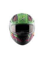 Axor Apex Venomous, a premium motorcycle helmet with a striking venom-inspired design, advanced safety features, and an aerodynamic build for optimal protection and style