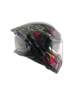 Axor Apex Venomous, a premium motorcycle helmet with a striking venom-inspired design, advanced safety features, and an aerodynamic build for optimal protection and style
