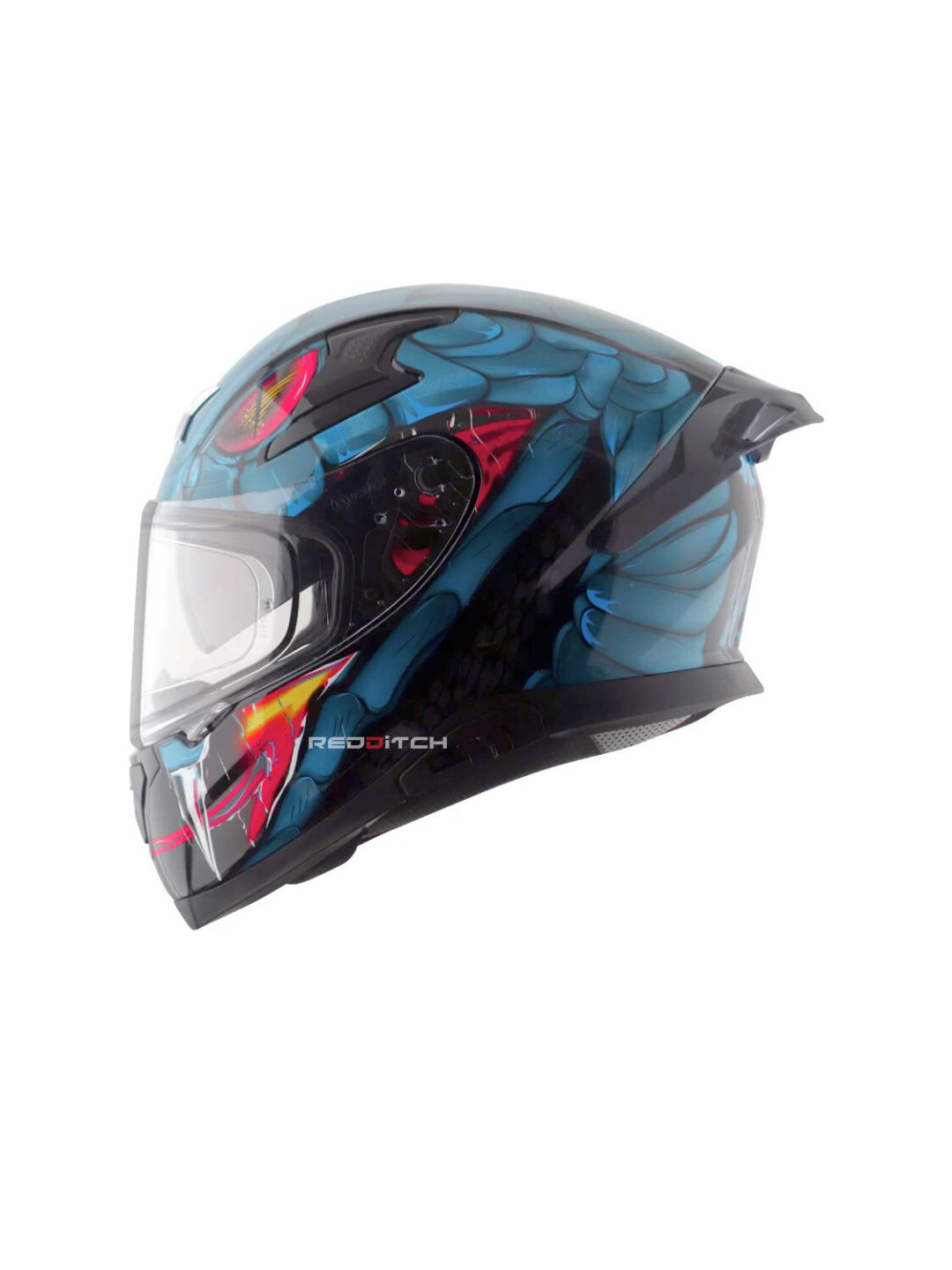 Axor Apex Venomous, a premium motorcycle helmet with a striking venom-inspired design, advanced safety features, and an aerodynamic build for optimal protection and style