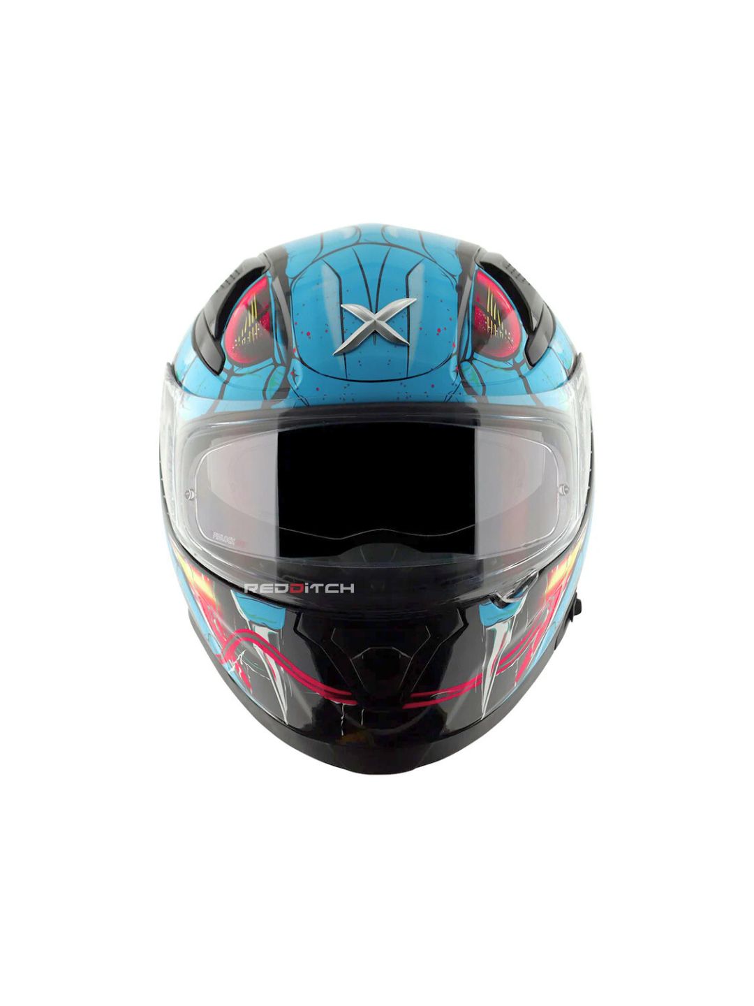 Axor Apex Venomous, a premium motorcycle helmet with a striking venom-inspired design, advanced safety features, and an aerodynamic build for optimal protection and style