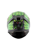 Axor Apex Venomous, a premium motorcycle helmet with a striking venom-inspired design, advanced safety features, and an aerodynamic build for optimal protection and style