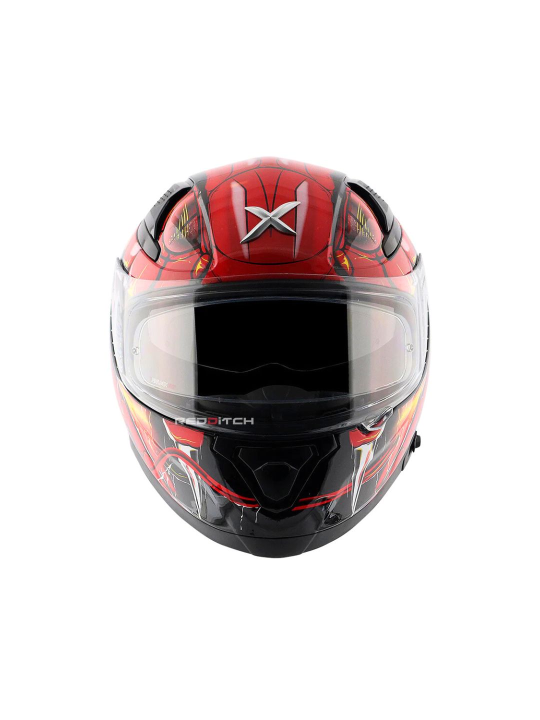 Axor Apex Venomous, a premium motorcycle helmet with a striking venom-inspired design, advanced safety features, and an aerodynamic build for optimal protection and style