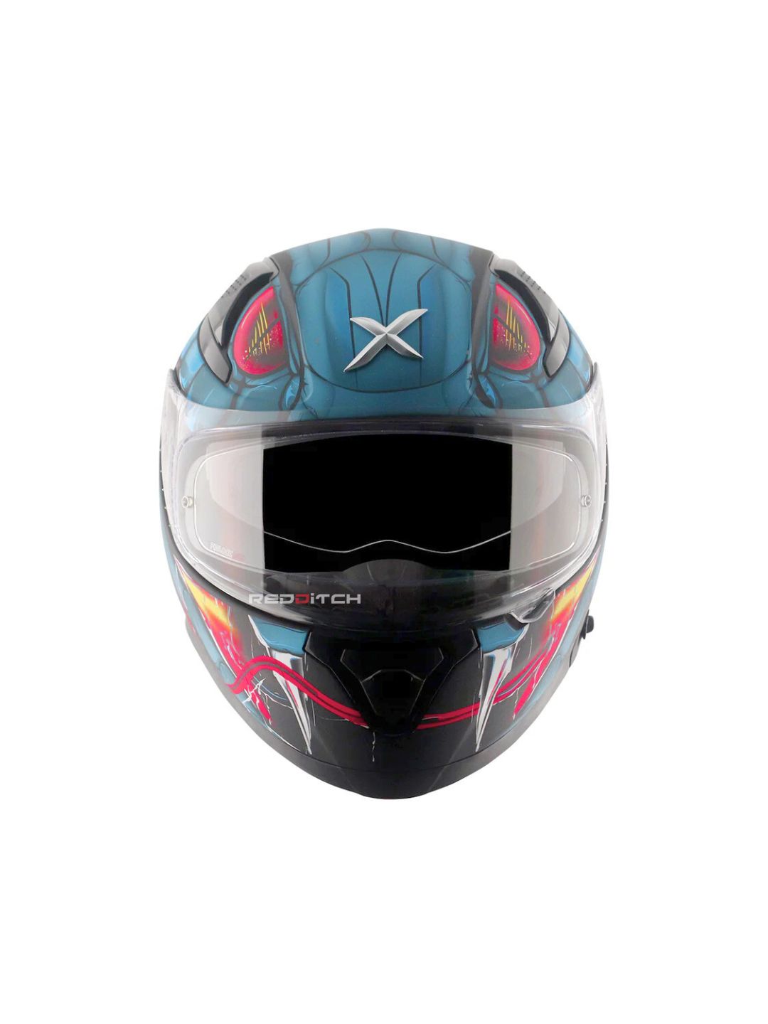 Axor Apex Venomous, a premium motorcycle helmet with a striking venom-inspired design, advanced safety features, and an aerodynamic build for optimal protection and style