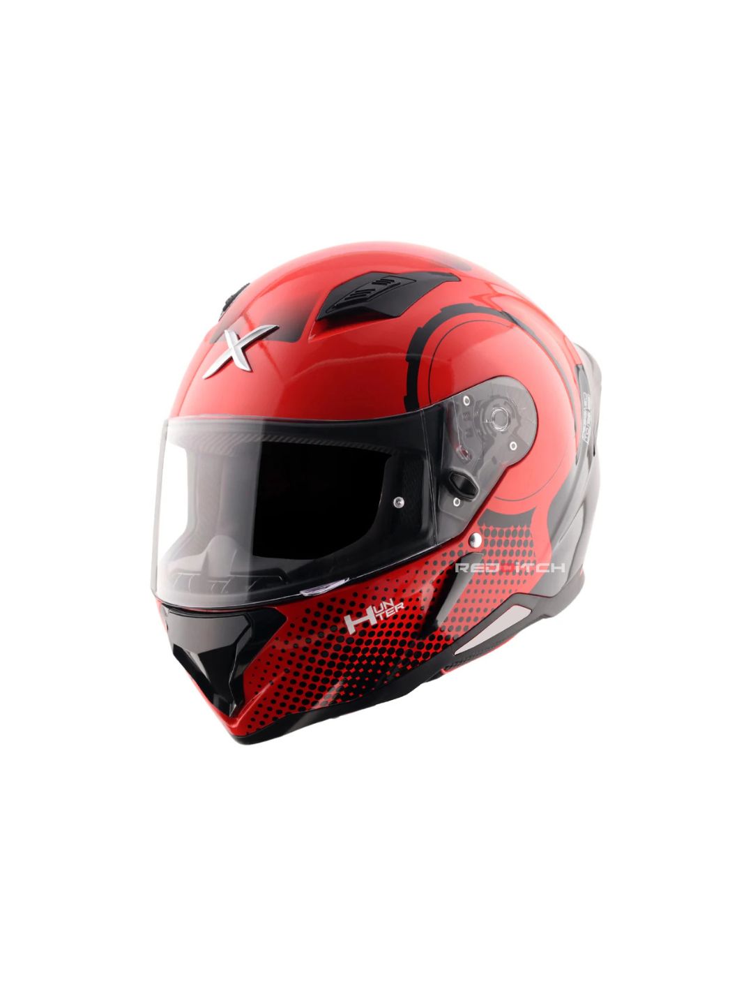 Axor Hunter Spear Motorcycle Helmet with bold design, superior protection, and aerodynamic features for enhanced safety and style on the road