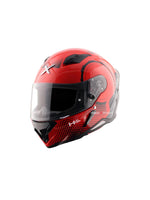 Axor Hunter Spear Motorcycle Helmet with bold design, superior protection, and aerodynamic features for enhanced safety and style on the road