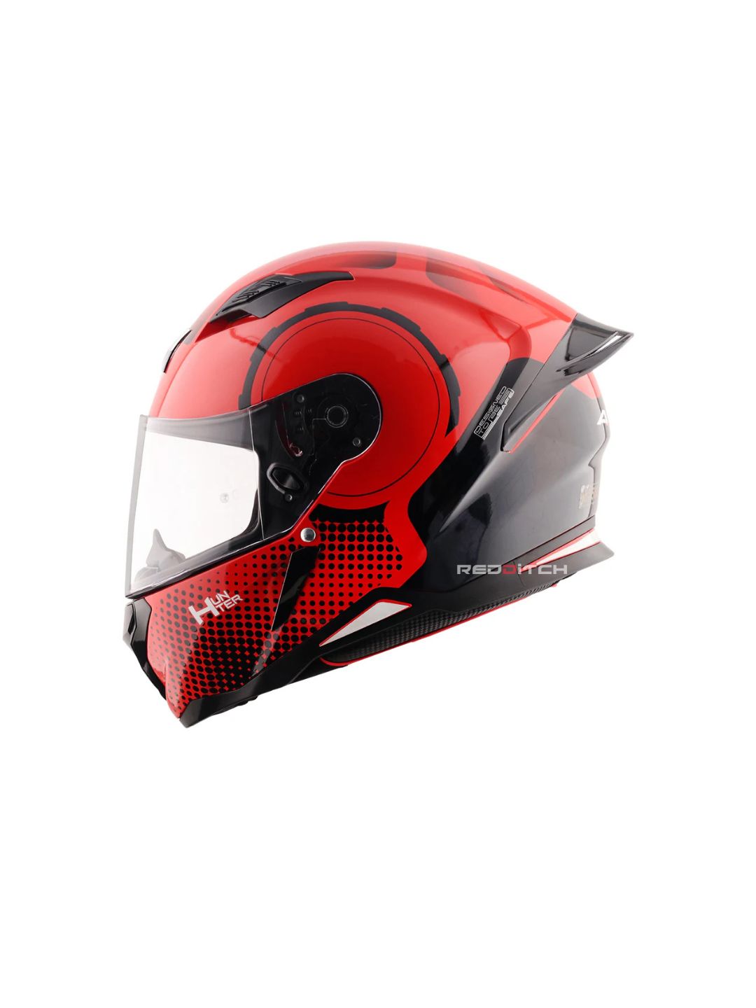Axor Hunter Spear Motorcycle Helmet with bold design, superior protection, and aerodynamic features for enhanced safety and style on the road