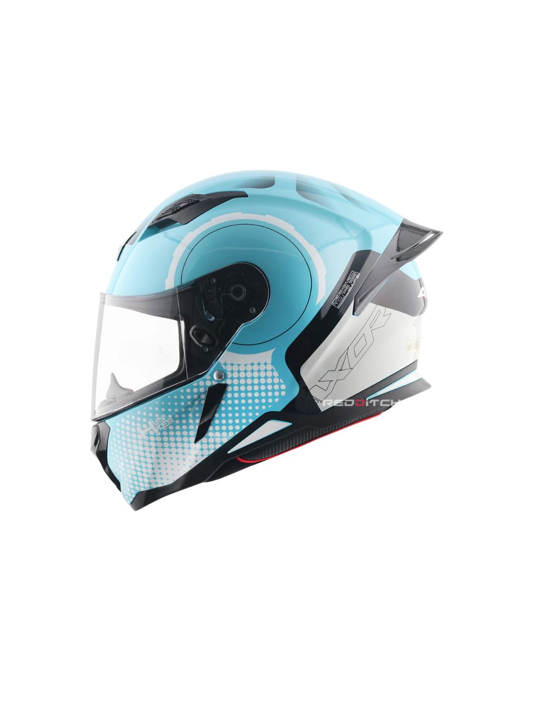 Axor Hunter Spear Motorcycle Helmet with bold design, superior protection, and aerodynamic features for enhanced safety and style on the road