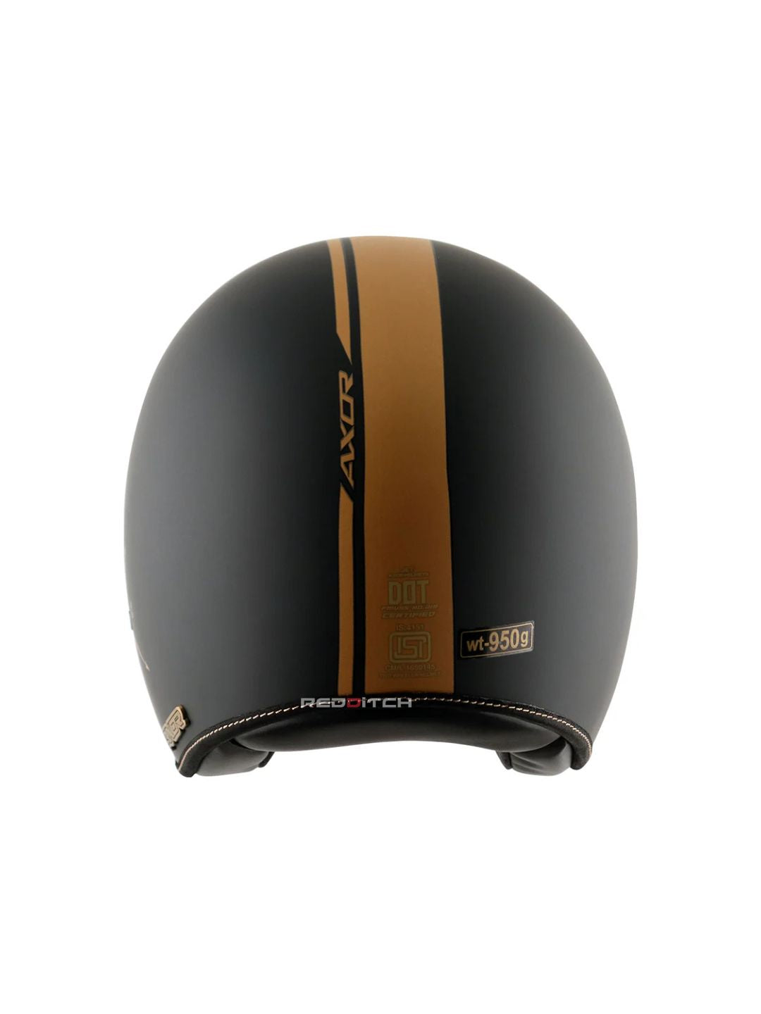 AXOR Retro Jet Open Face Helmet, a stylish and classic open-face helmet offering great comfort and protection, designed with a retro look for urban riders, featuring a lightweight build and excellent ventilation.