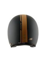 AXOR Retro Jet Open Face Helmet, a stylish and classic open-face helmet offering great comfort and protection, designed with a retro look for urban riders, featuring a lightweight build and excellent ventilation.