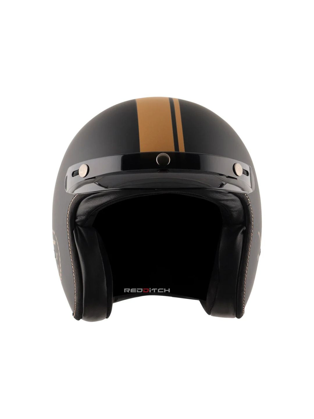 AXOR Retro Jet Open Face Helmet, a stylish and classic open-face helmet offering great comfort and protection, designed with a retro look for urban riders, featuring a lightweight build and excellent ventilation.