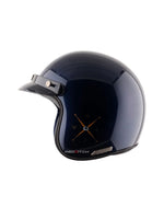 AXOR Retro Jet Open Face Helmet, a stylish and classic open-face helmet offering great comfort and protection, designed with a retro look for urban riders, featuring a lightweight build and excellent ventilation.