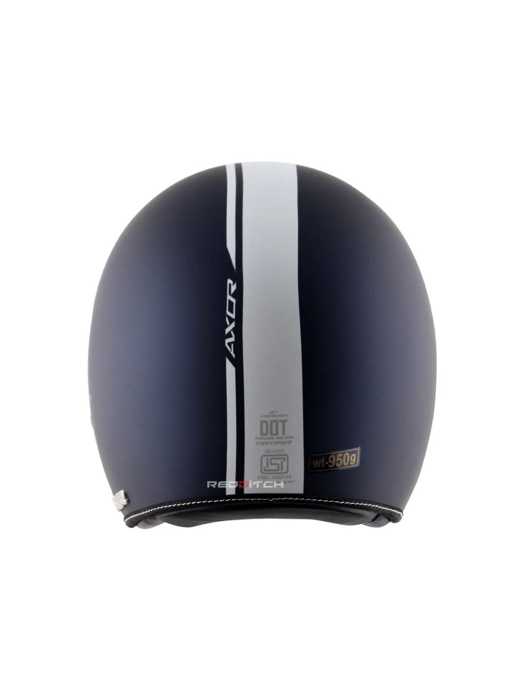 AXOR Retro Jet Open Face Helmet, a stylish and classic open-face helmet offering great comfort and protection, designed with a retro look for urban riders, featuring a lightweight build and excellent ventilation.