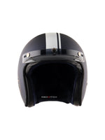 AXOR Retro Jet Open Face Helmet, a stylish and classic open-face helmet offering great comfort and protection, designed with a retro look for urban riders, featuring a lightweight build and excellent ventilation.