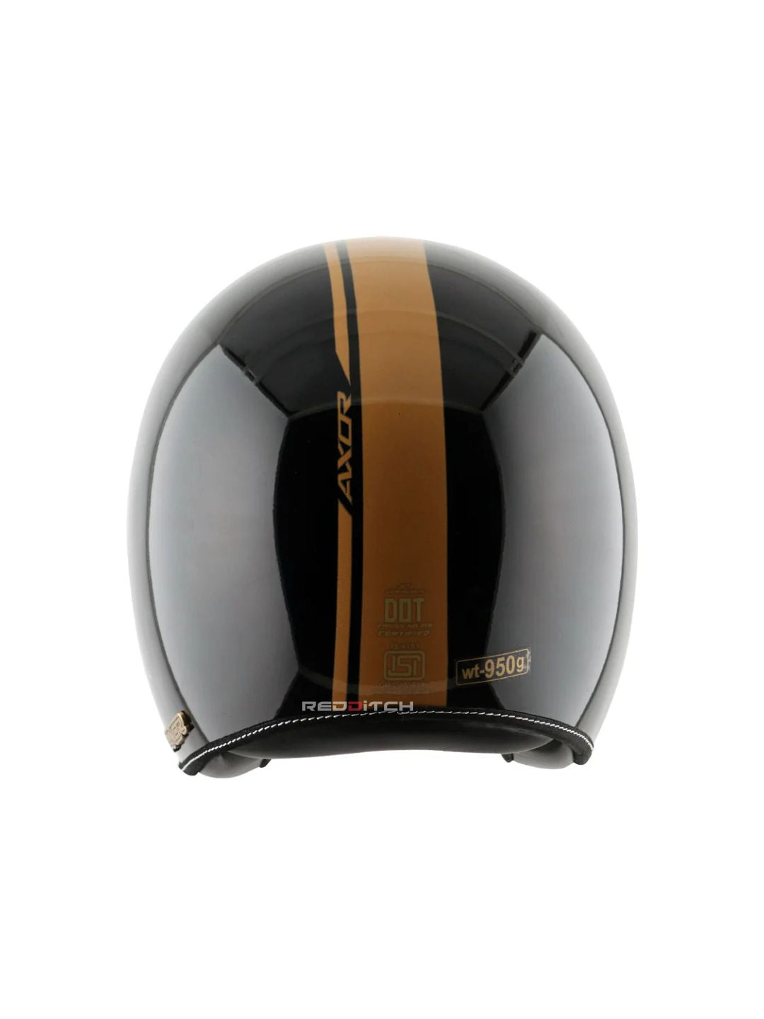 AXOR Retro Jet Open Face Helmet, a stylish and classic open-face helmet offering great comfort and protection, designed with a retro look for urban riders, featuring a lightweight build and excellent ventilation.