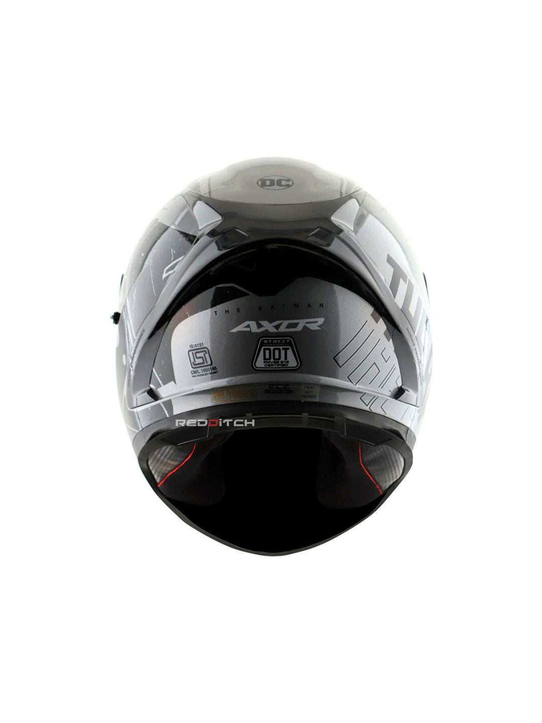 Axor Street DC Batman Helmet, featuring an iconic Batman-themed design, advanced safety features, and a lightweight, aerodynamic shell for superior protection and style on every ride