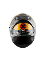 Axor Street Marvel Wolverine Edition, a motorcycle helmet featuring iconic Wolverine-themed graphics, advanced safety features, and superior comfort, perfect for riders who want to combine protection with a bold, heroic style.