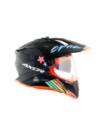 Axor X-Cross X2, a premium motorcycle helmet featuring a rugged design, advanced ventilation, and superior safety features, perfect for off-road and adventure enthusiasts