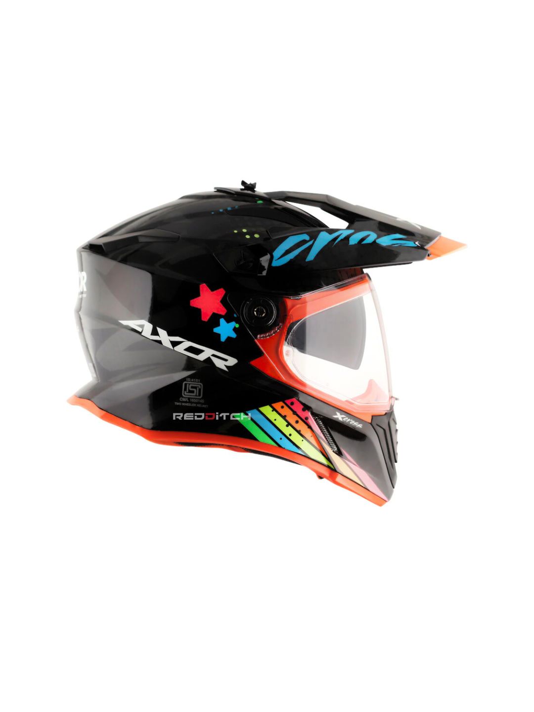 Axor X-Cross X2, a premium motorcycle helmet featuring a rugged design, advanced ventilation, and superior safety features, perfect for off-road and adventure enthusiasts