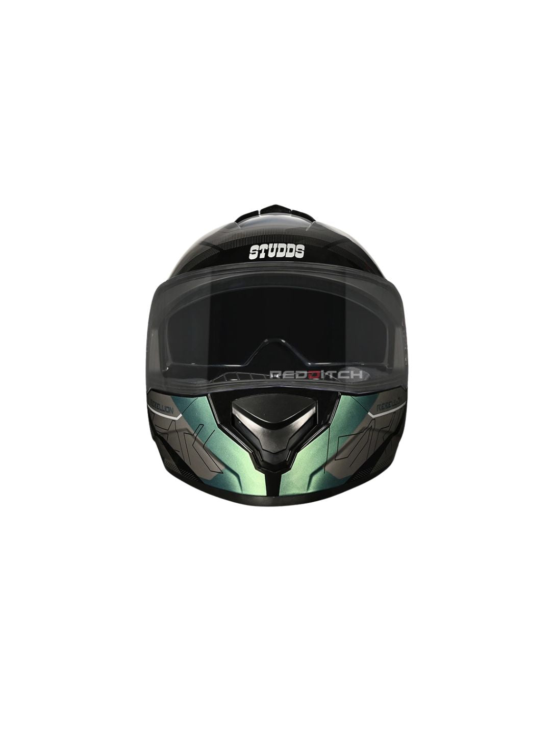 DRIFTER D6 REBELLION BLACK CHAMELEON N1 BLUE – High-quality motorcycle helmet with a unique black chameleon and blue design. Offers superior protection, comfort, and a secure fit for every ride. Available at the **best helmet shop in India**.
