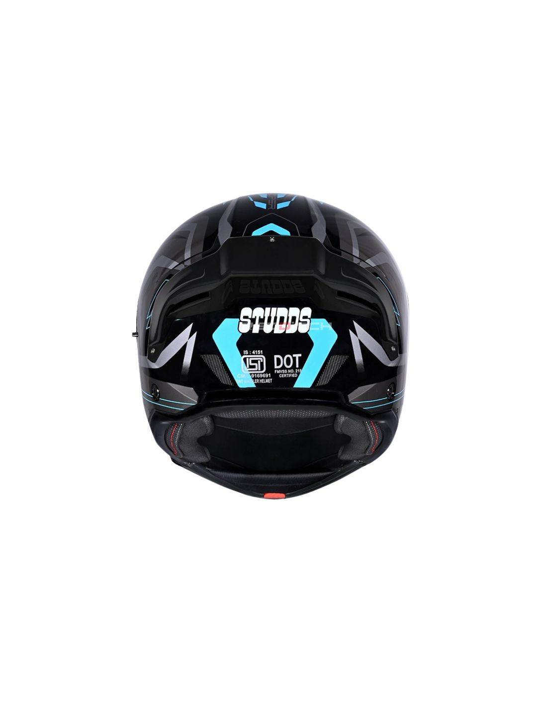 STUDDS TROOPER D3 BLACK N1 BLUE – Premium modular motorcycle helmet featuring a stylish black and blue design. Offers superior protection, comfort, and a secure fit for every ride. Available at the **best helmet shop in India**.
