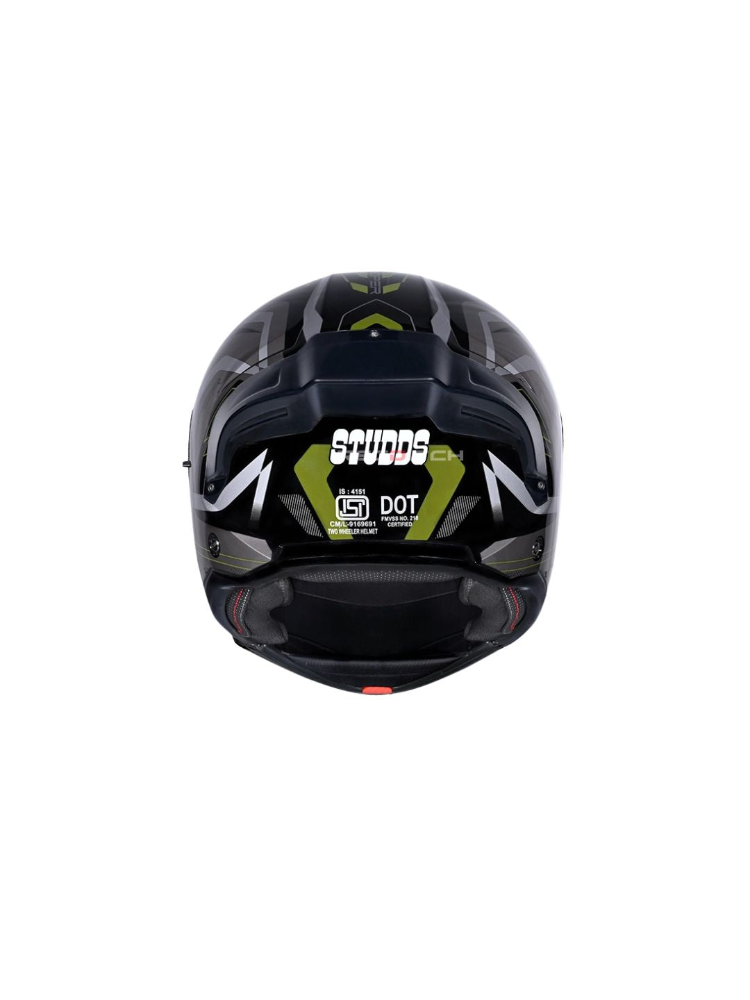 STUDDS TROOPER D3 BLACK N3 GREEN – Premium modular motorcycle helmet featuring a sleek black and green design. Offers superior protection, comfort, and a secure fit for every ride. Available at the **best helmet shop in India**.