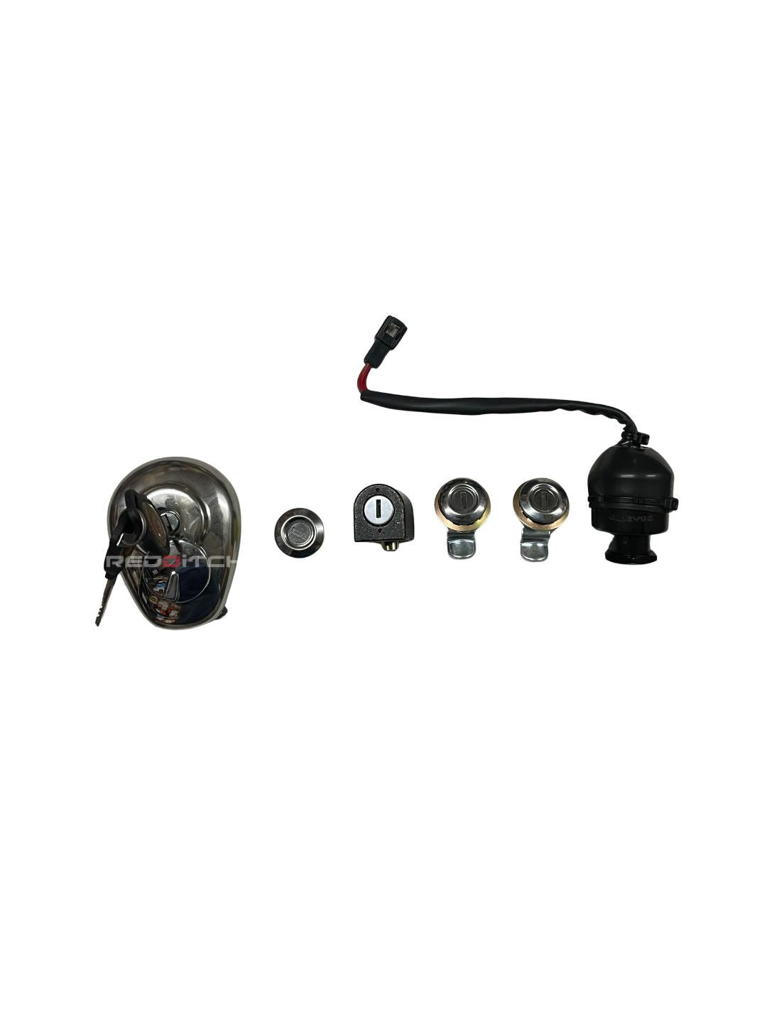 COMMON KEY SET (Part No: 584581/P) – High-quality key set for secure and reliable motorcycle locking system. Designed for durability and precision fit. Available at the **best motor accessory shop in India**.