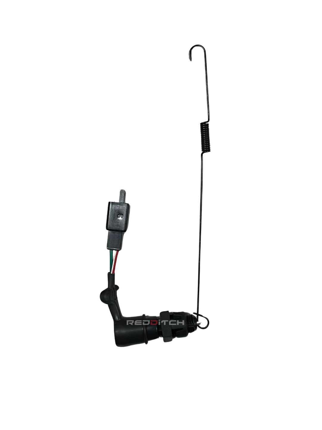 **ALT Text:** BRAKE LIGHT SWITCH ASSY (Part No: 591614/C) – High-quality brake light switch assembly for accurate braking signal activation and enhanced safety. Ensures durability and reliable performance. Available at the **best motor accessory shop in India**.