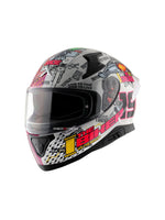 Axor xBHP #THENINETEEN, a limited-edition motorcycle helmet designed in collaboration with xBHP, featuring unique graphics, superior safety features, and enhanced comfort for riders who value style and protection.