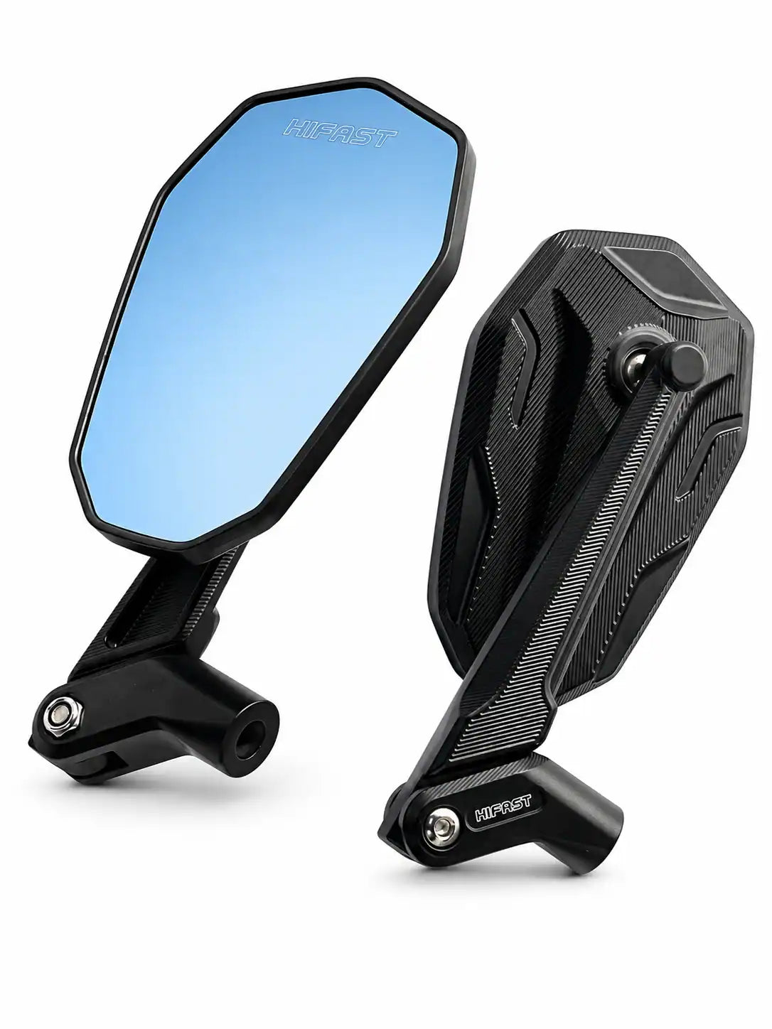 HIFAST CNC MIRROR ANTI GLARE CARBON ALUMINIUM MATERIAL